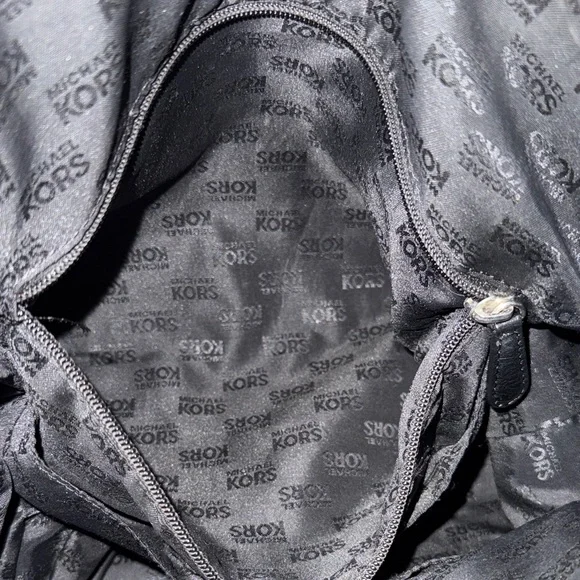 Michael Kors Black Studded purse w/matching wallet vintage MK. Comes w/dust bag - Picture 12 of 16